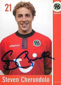 Steven Cherundolo Original Autogrammkarte Hannover 96 - ca.10cm x 15cm - Picture 1 of 2