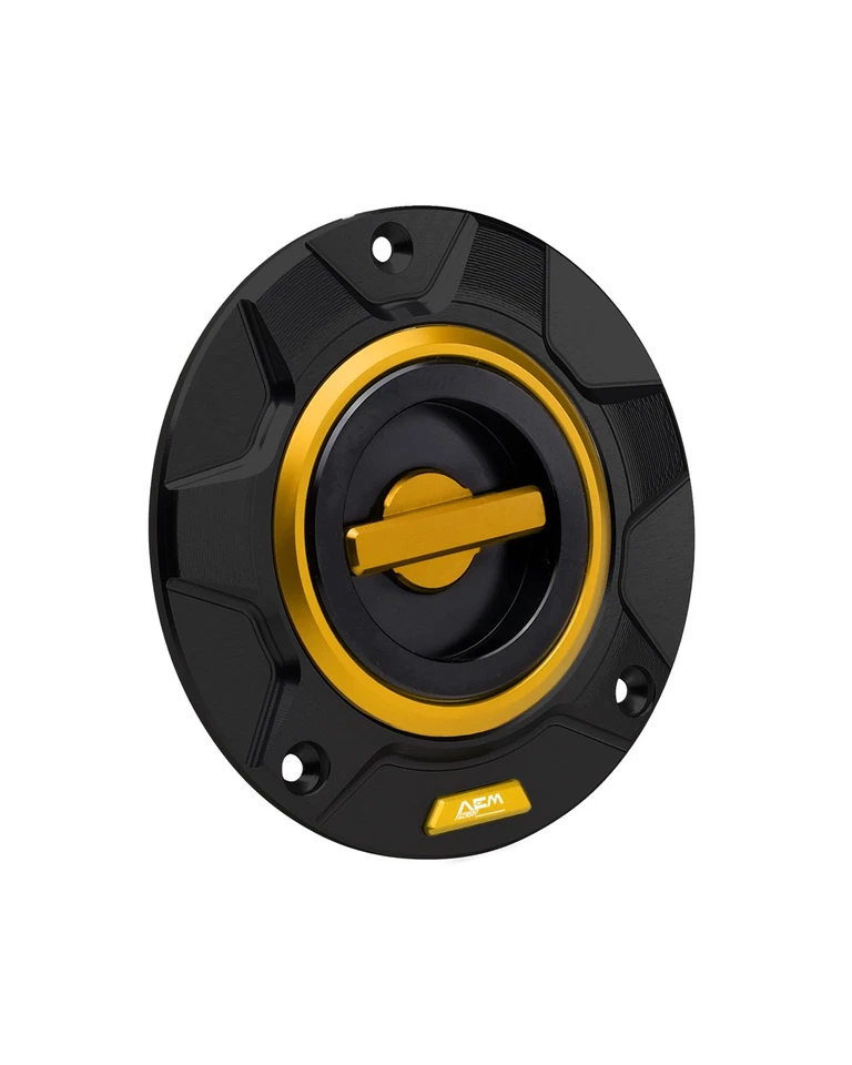 Tapa del tanque de combustible de liberación rápida AEM Factory Ducati "Engranaje" - Streetfighter V2 2025... Foto 1 de 1