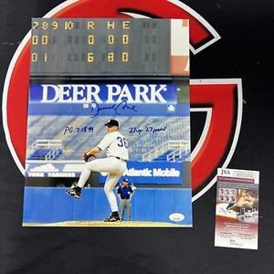 David Cone Signed NY Yankees Perfect Game 11x14 Inscription Autographed JSA - Picture 1 of 4