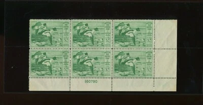 RW16 Federal Duck Mint Plate Block of 6 Stamps  (RW16 A6) - Image 1 of 2