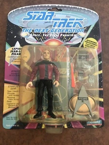 Star Trek STNG Captain Picard  MOC action figure Playmates - Picture 1 of 3