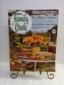 Family Circle Magazine~ July 1962~ Weight Control, Home Accessories~ No Label - Picture 1 of 5
