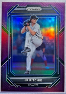 JR Ritchie Purple Prizm /99 | 2023 Panini Prizm Baseball | Atlanta Braves - Picture 1 of 4