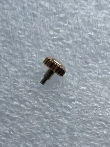 Genuine Rolex 18K Rose Gold Crown for Datejust 36 41 Day-Date 36 Etc Preowned - Picture 1 of 7