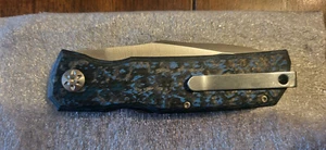 Maserin 502/BM Power Folding Knife 3.15" MagnaCut Satin Drop Point Blade, Arctic - Picture 1 of 15