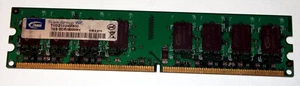 1 GB DDR2-RAM 240-pinPC2-6400U non-ECC 800 MHz 'Team TVDD1024M800' double-sided - Imagen 1 de 2