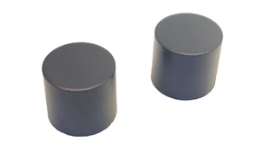 5x Drehknopf für 6mm Achse knurled, Potiknopf, Encoderknopf schwarz ohne Anzeige - Picture 1 of 2