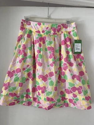 NUEVO CON ETIQUETAS LILLY Pulitzer Fayette Falda Limón Shugah 2 $158 Foto 1 de 4