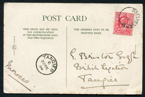 IRLANDA (21246) Ballybrack a Tánger, Marruecos cancelar/vacas ppc 1904 - Imagen 1 de 2