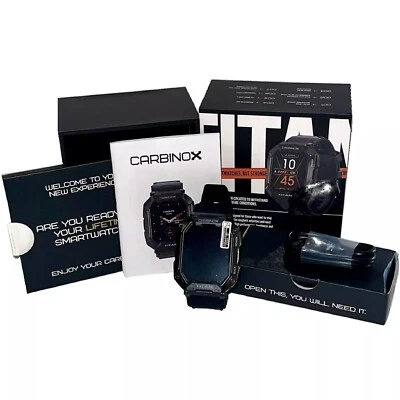 CARBINOX Titan Smartwatch IP69K Waterproof Rugged Smart Watch NEW/SEALED Box