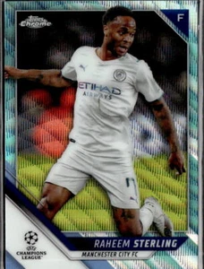 2021 Topps Chrome #113 Raheem Sterling /199 Near Mint - Picture 1 of 2