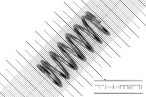 Druck-Feder 2,5mm angelegt 24x52mm 19,3kg Spiral Edel-stahl rostfrei Metall - Bild 1 von 1