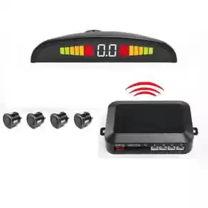 Car Parking Sensor System Wireless 12V Sound Alarm Reverse Backup Rearview LED - Picture 1 of 17