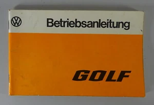Instrucciones Servicio / Manual VW Golf I Stand 08/1976 - Imagen 1 de 2