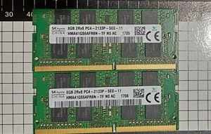 1 x SK Hynix 8GB PC4-2133P 1Rx8 DDR4 Laptop Ram SODIMM HMA41GS6AFR8N-TF - Picture 1 of 1
