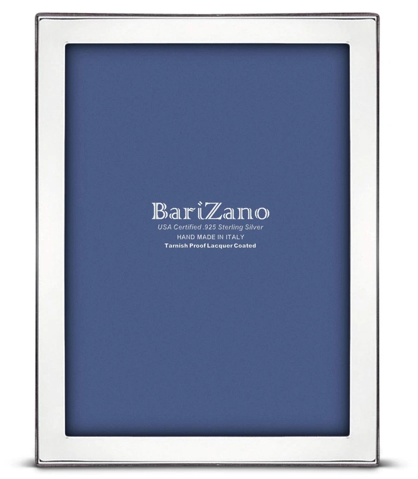 BARIZANO Sterling Silver Picture Frame, London 5x7 Picture Frame, Tarnish Pro... — 第 1/1 张图片