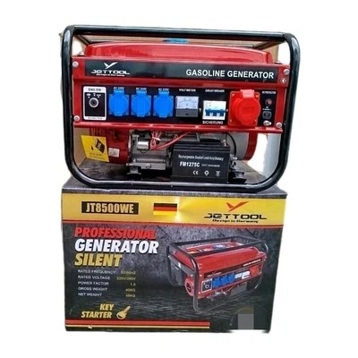 Stromerzeuger 4-Takt E-StartJT8500WE  Stromgenerator Generator Notstromaggregat - Bild 1 von 4