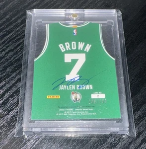 2016-17 Panini Threads - Jaylen Brown Rookie Auto Die-Cut /199 Celtics - Picture 1 of 2