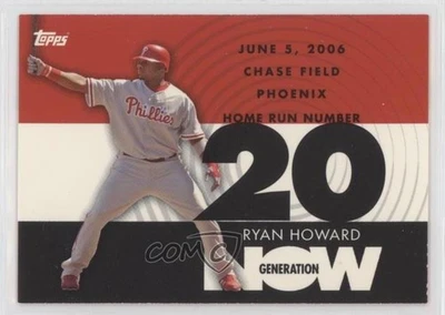 2007 Topps Generation Now Ryan Howard #GN20 - Image 1 of 2