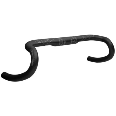 Easton EC90 AX Carbon Gravel Road Bike Handlebar Matte UD Black - 31.8 x 42cm - Image 1 of 2