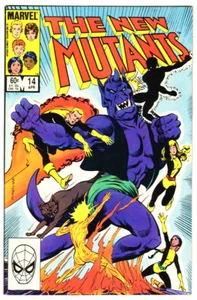 De colección The NEW MUTANTS #14 (1984) EN MUY BUEN ESTADO + 8,5 Primera magia - Imagen 1 de 2