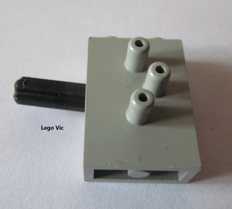 Lego 4694c01 Pneumatic Light Gray Technic 8862 8851 8431 8837 8464 MOC A98 - Photo 1/1