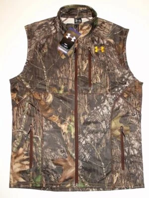 Chaleco Under Armour Mossy Oak Breakup Camuflado Para Hombre-Pequeño Foto 1 de 4