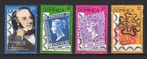 Commonwealth Dominica 1979 Gedenken Rowland Hill 4 postfrisch /TE3681 - Bild 1 von 1