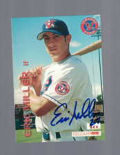 Eric Miller Vermont Expos 1998 Minor League Signed Card W/Our COA
