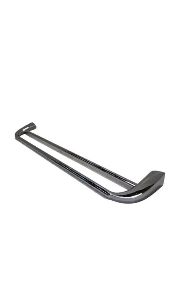 PURE BATHROOM 2 Towel Holder Bar Rail Accessory Single 600mm Chrome DOUBLE 90£ - Image 1 of 1