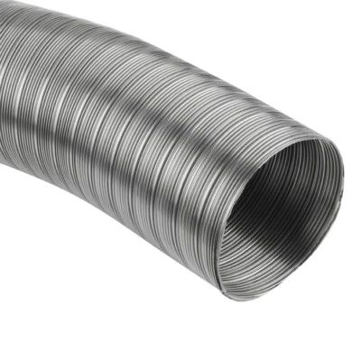 Edelstahl flexibel Abgassystem Liner Single Haut Schornstein Rohr Ofen Gas Rohr - Bild 1 von 4