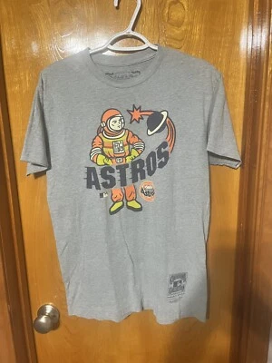Houston Astros Moon Man Mitchell And Ness Men's Medium Tshirt - Image 1 of 4