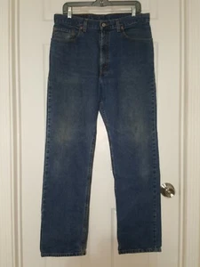 LEVI'S 505 Regular Fit Denim Men's Jeans Size 34X32 Medium Wash - Picture 1 of 4