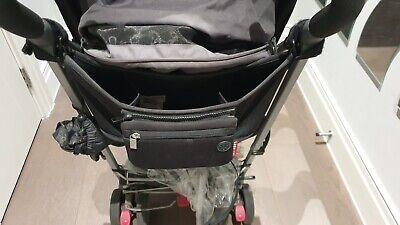 Baby Pushchair Organiser Mummy Bag Storage Buggy Pram Stroller Clips Cup Holder • 8£