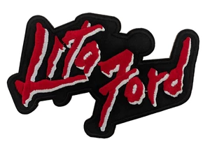 Lita Ford Patch, Embroidered Iron On Band Patch DIY, Lita Ford Logo Patch - Picture 1 of 1