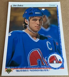 JOE SAKIC HOF 1990-91 UPPER DECK Card #164 NM-MT Condition - Picture 1 of 2