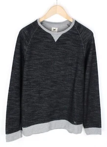 Lee Sweatshirt Men's M Sweater round Neck Long Sleeve Pattern Blend - Picture 1 of 7