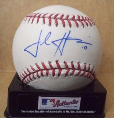JOSH HARRISON PITTSBURGH PIRATES ROOKIE GRAPH SIGNED AUTOGRAPH ML BASEBALL COA - Image 1 of 2