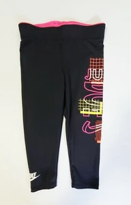 Nike Little Girls Create Leggings Black Sz 6X - NWT - Picture 1 of 2