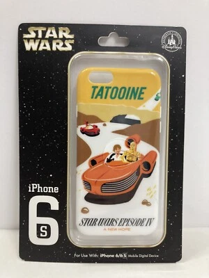 SELLADA Funda Teléfono iPhone 6 6s STAR WARS TATOOINE Cubierta Trasera Carcasa Disney D-Tech Foto 1 de 3