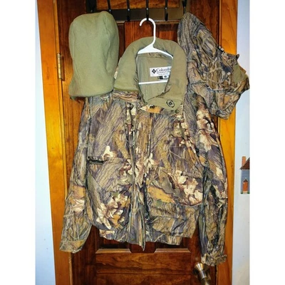 Columbia Sportswear Hunting Interchange Jacket Camo Mossy Oak Men's Medium - Image 1 of 4