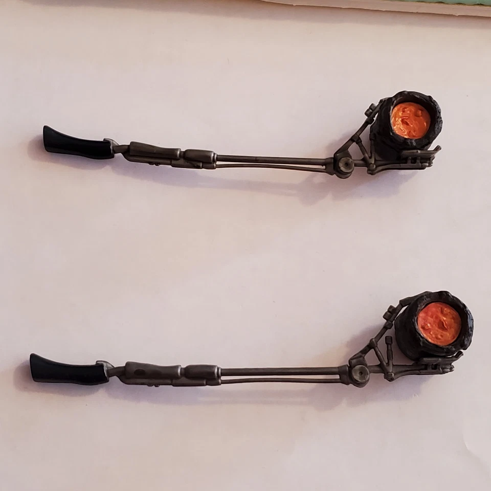 Lote de pares de macetas de minero de lava Mustafar 1/18 forraje personalizado 3,75" pieza Star Wars Foto 1 de 4