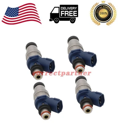 4pcs Fuel injectors 23209-79085 for 1995-00 Toyota Tacoma 2RZFE 2.4L-4L 4 Runner - Изображение 1 из 4