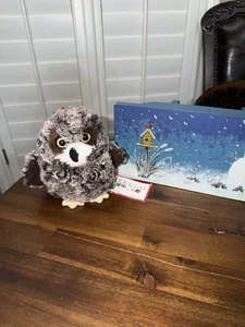 Douglas SHRILL Saw Whet Plush Owl 6" NEW Stuffed Animal - Picture 1 of 4