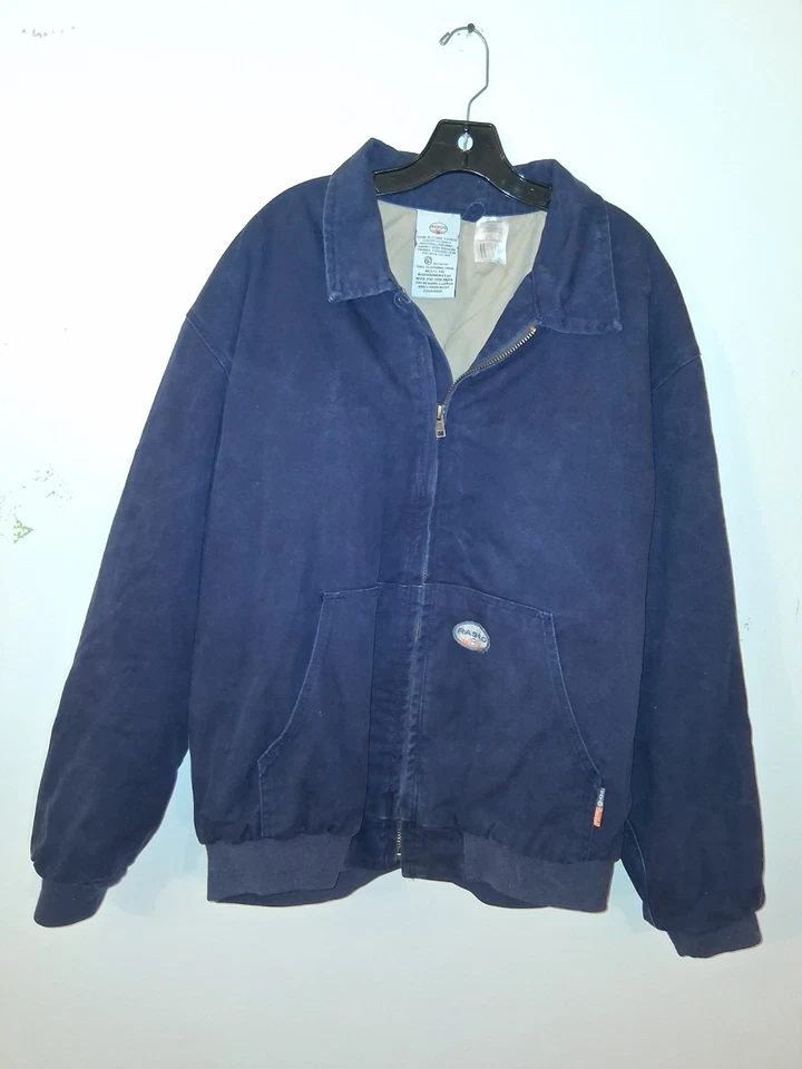 Rasco FR Fire Flame Resistant  Jacket CAT 4 Duck Canvas Quilted 2XL Long - Image 1 of 4