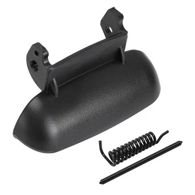 Black Armrest Cover Lid Lock Center Console Latch Spring Pin For Honda Civic - Image 1 of 4