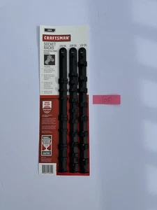 Sears Craftsman Socket Rack Rails SAE Made in USA 41849  1/2” 3/8” 1/4” Drive   - Picture 1 of 1