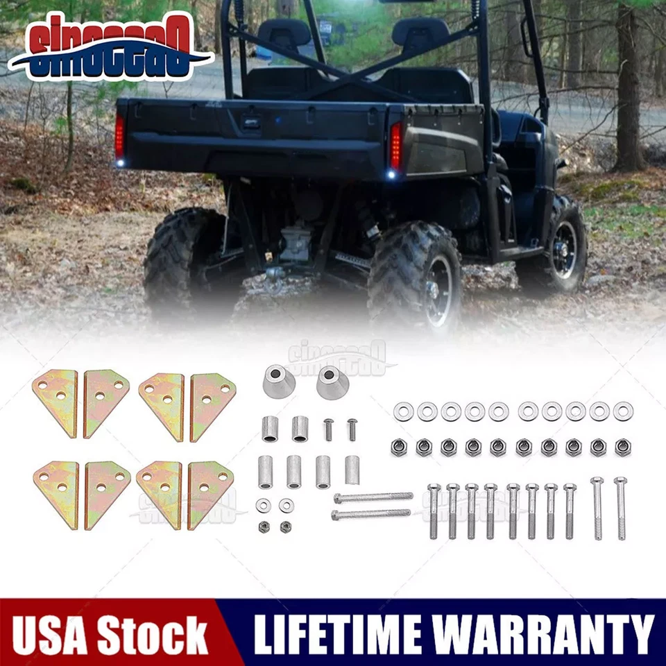 3" Rise Lift Kits For Polaris 800 Ranger Crew IRS Fullsize 10-14 500 EFI Ranger - Imagem 1 de 4