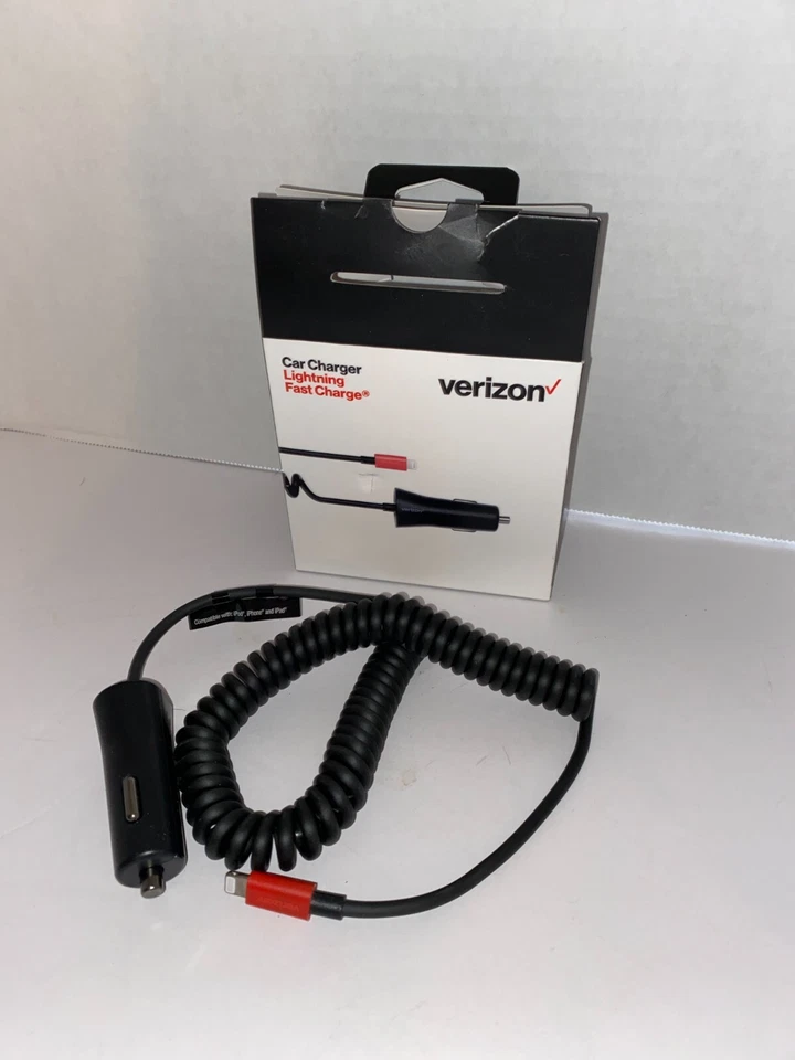 Verizon 30W Fast Car Charger for iPhone 8 or later Made for iPhone, iPad, iPod - Image 1 of 1