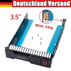HP 3,5 " SAS / SATA HDD Rahmen / Caddy / 651314-001, für G8 G9 / Gen8 Gen9 Neu - Bild 1 von 5